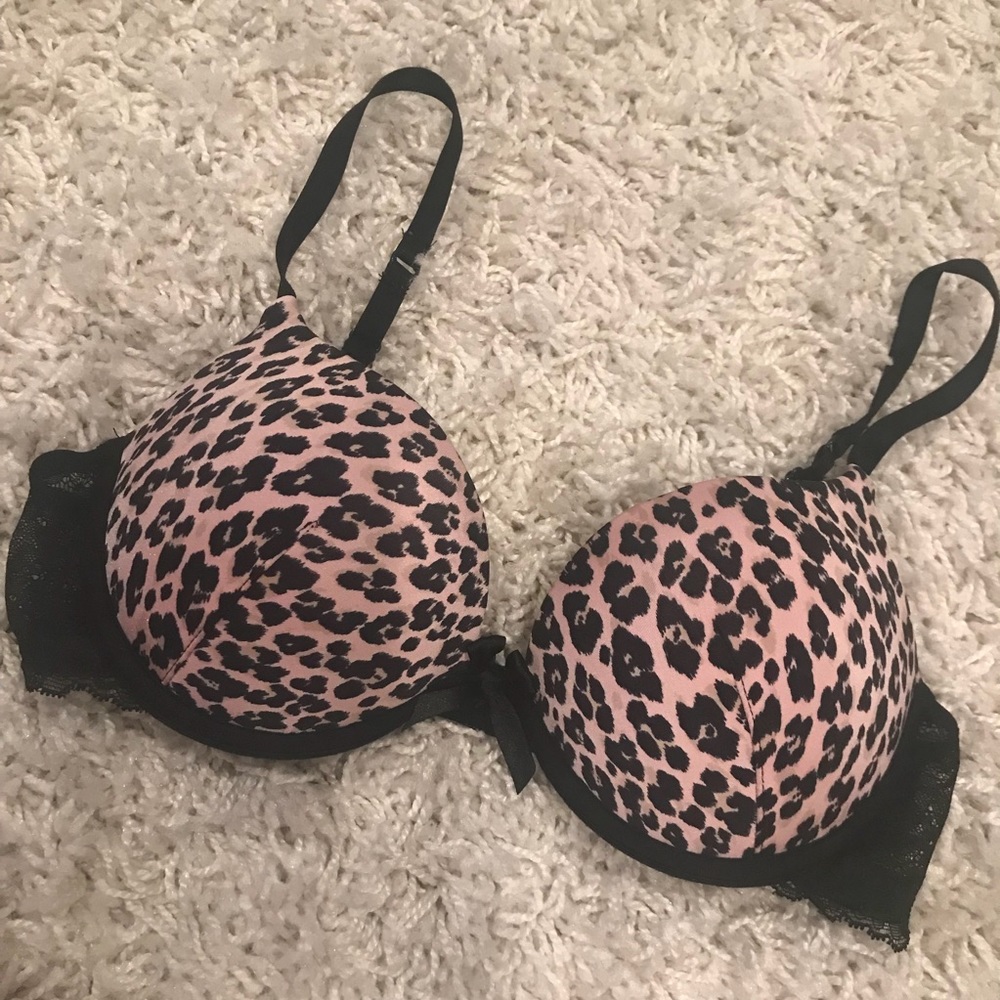 H&M Leopard Push-Up Bra